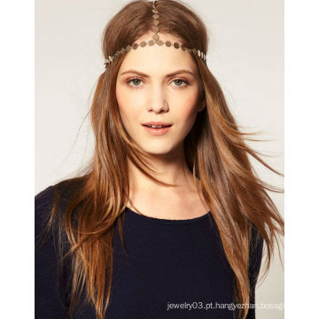 Venda Por Atacado charmoso metal headbands cabelo acessórios para mulher HR07